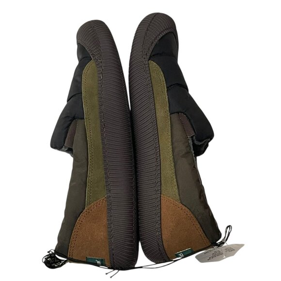 Staheekum Men's Puff Slip On Shoes Black Sz 10 Nylon Suede Water Repellent NEW - Picture 7 of 10